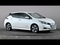Used Nissan Leaf Tekna 110 kW (150 HP) 2020 White Hatchback