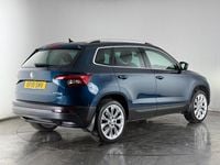Used Skoda Karoq 150 HP (110 kW) 2018 Blue SUV