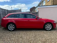 Used Audi A4 Black Edition 2011 Red Estate