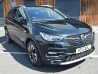 Used Vauxhall Grandland X Sport 130 HP (95 kW) 2018 Black SUV