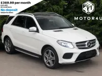 Used Mercedes GLE350 AMG line 258 HP (189 kW) 2015 White SUV