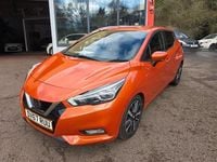 Second-hand Nissan Micra N-Connecta 90 CP (66 kW) 2017 Portocaliu Hatchback
