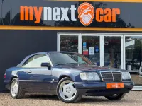 Used Mercedes E220 1997 Blue Cabriolet