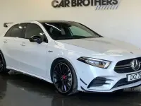 Used Mercedes A35 AMG Premium Plus 2019 White Hatchback