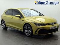 Used VW Golf VIII R-line 130 HP (95 kW) 2021 Yellow Hatchback