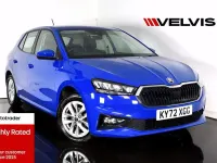 Used Skoda Fabia Comfort 95 HP (69 kW) 2022 Blue Hatchback