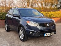 Used SsangYong Korando 2014 Blue SUV
