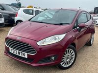 Used Ford Fiesta Titanium 2013 Red Hatchback