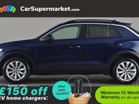 Used VW T-Roc SE 116 HP (85 kW) 2019 Blue SUV