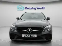 Usado Mercedes C200 AMG line 198 HP (145 kW) 2021 Preto Carrinha