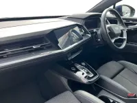 Used Audi Q4 Sportback e-tron S-Line 147 kW (201 HP) 2023 Navarra blue SUV