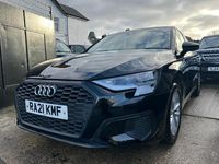 Used Audi A3 Sportback Design 116 HP (85 kW) 2021 Black Hatchback