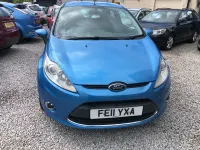 Used Ford Fiesta Zetec 2011 Blue Hatchback