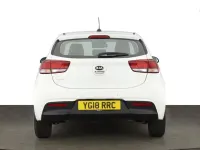 Used Kia Rio 2018 White Hatchback