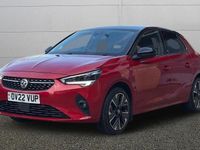 Used Vauxhall Corsa-e Elite 100 kW (136 HP) 2022 Red Hatchback