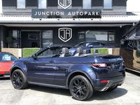 Used Land Rover Range Rover evoque HSE Dynamic 180 HP (132 kW) 2016 Blue Cabriolet