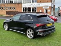 Used Audi A3 Sportback S-Line 110 HP (80 kW) 2020 Black Hatchback