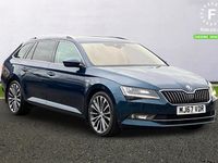 Used Skoda Superb 190 HP (139 kW) 2017 Blue Estate