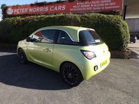 Used Vauxhall Adam Glam 70 HP (51 kW) 2014 Green Hatchback
