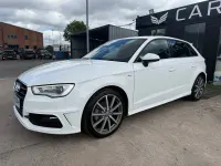 Used Audi A3 S-Line 2015 White Hatchback