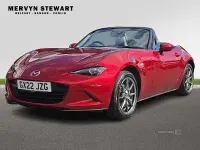 Used Mazda MX5 Inclusive 132 HP (97 kW) 2022 Red Cabriolet