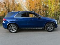 Used Mercedes GLE300 AMG line 245 HP (180 kW) 2020 Blue SUV