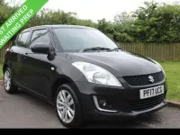 Used Suzuki Swift SZ3 94 HP (69 kW) 2017 Black Hatchback