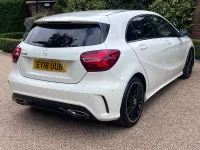 Used Mercedes A160 AMG Line Premium 2018 White Hatchback
