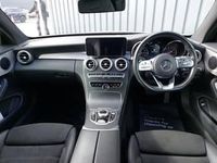 Used Mercedes C300 AMG line 258 HP (189 kW) 2019 White Coupe