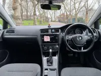 Used VW Golf VII SE 125 HP (91 kW) 2018 White Hatchback