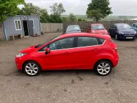 Used Ford Fiesta Zetec 2009 Red Hatchback