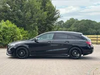 Used Mercedes CLA220 Shooting Brake AMG line 2019 Black Estate