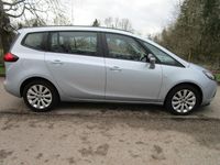 Used Vauxhall Zafira Tourer Design Edition 2016 Silver MPV