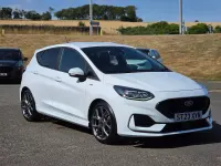 Used Ford Fiesta ST-Line 125 HP (91 kW) 2023 White Hatchback