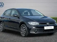 Used VW Polo Life 95 HP (69 kW) 2022 Black Hatchback