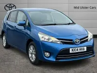 Used Toyota Verso 112 HP (82 kW) 2014 Blue MPV