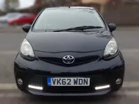 Used Toyota Aygo 68 HP (50 kW) 2012 Black Hatchback