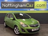 Second-hand Vauxhall Corsa 100 CP (73 kW) 2012 Verde Hatchback