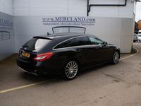 used Mercedes CLS220 CLS-Class 2016 (66) MERCEDES BENZAMG LINE ESTATE DIESEL AUTO BLACK