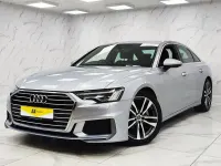 Begagnad Audi A6 S-Line 204 HK (150 kW) 2019 Silver Sedan