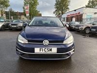 Used VW Golf VII SE 115 HP (84 kW) 2017 Blue Hatchback