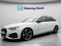 Used Audi A4 Black Edition 148 HP (108 kW) 2022 White Estate