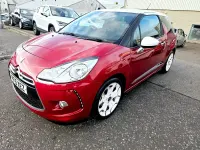 Used Citroën DS3 90 HP (66 kW) 2015 Red Hatchback