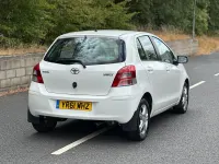 Used Toyota Yaris 2011 White Hatchback