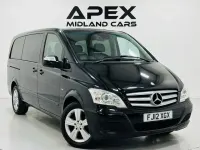 Begagnad Mercedes Viano 258 HK (189 kW) 2012 Svart Minibuss