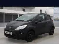 Used Ford Ka Zetec 69 HP (50 kW) 2016 Black Hatchback
