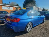 Begagnad BMW 325 M Sport 218 HK (160 kW) 2014 Blå Sedan