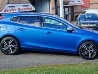 Used Volvo V40 R-Design 2019 Blue Hatchback
