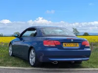 Begagnad BMW 320 Cabriolet Comfort Edition 2008 Blå Cab