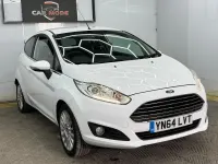 Used Ford Fiesta Titanium 2014 White Hatchback